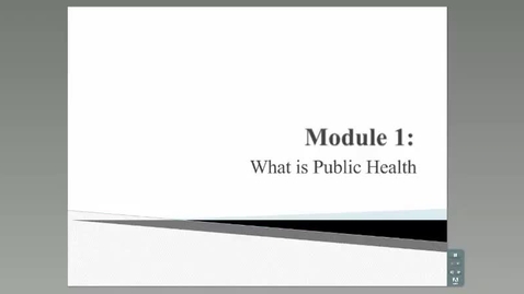 Thumbnail for entry What is Public Health
