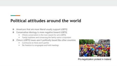 Thumbnail for entry LGBTQ in China