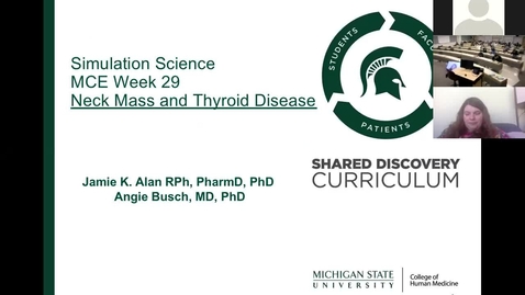 Thumbnail for entry 2020-2021 MCE Week 29 Pharmacology Discussion