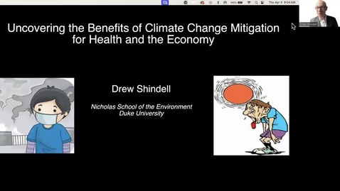 Thumbnail for 2024 Rachel Carson Distinguished Lecture by Drew Shindell