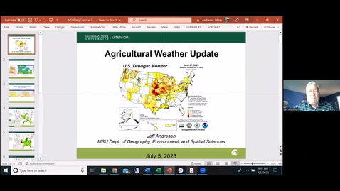 Thumbnail for Agricultural Weather Update - July 5, 2023