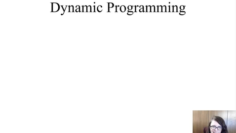 Thumbnail for entry When to use Dynamic Programming