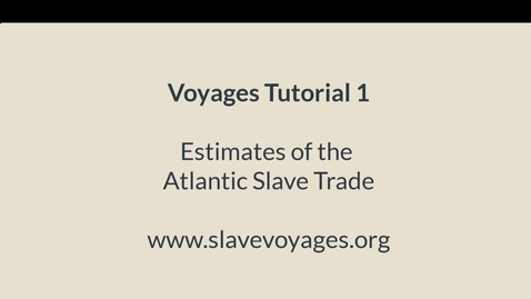 Thumbnail for Voyages Tutorial.mp4