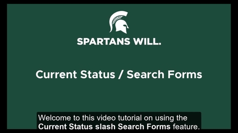 Thumbnail for Current Status &amp; Search Withdrawal &amp; Late Drop Attendance Forms