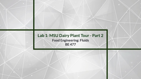 Thumbnail for Lab 1: Plant Tour - Part 2