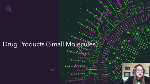 Thumbnail for entry Drug products - small molecules 1