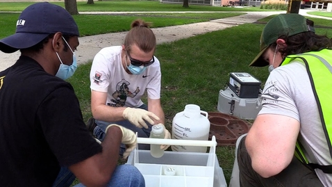 Thumbnail for Health. Dr. Mitchell. COVID Wastewater Detection at Michigan State University