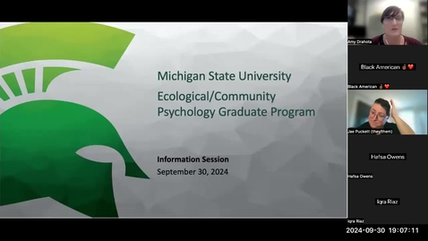 Thumbnail for Eco-Comm Psych Info Session-2024