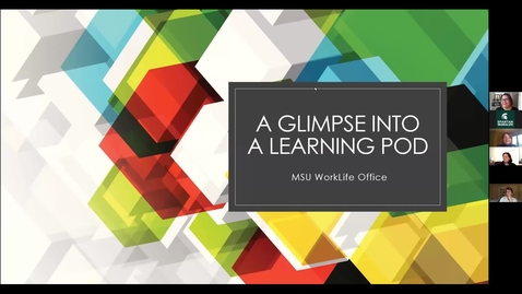 Thumbnail for A Glimpse Into a &quot;Learning Pod&quot;