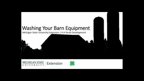 Thumbnail for 4-H-Washing-Your-Barn-Equipment