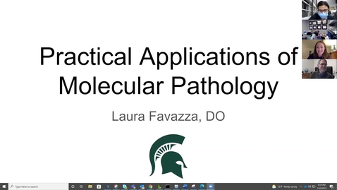 Thumbnail for entry Pathology - Dr. Favazza Henry Ford Molecular genetics