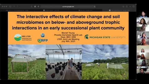 Thumbnail for Moriah Young, 2021 KBS-LTER Graduate Fellow