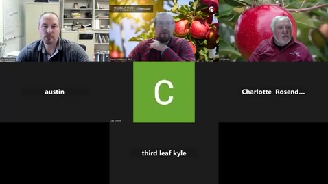 Thumbnail for Unconventional Fruit Working Group 06: Looking ahead to 2025; December 18, 2024
