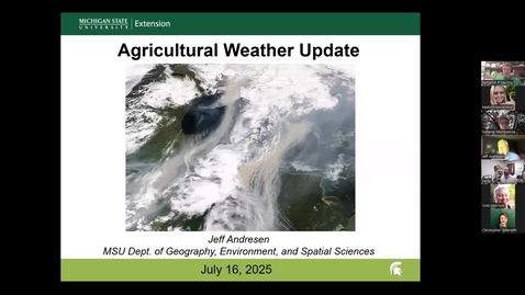 Thumbnail for Agricultural Weather Update - July 16, 2025