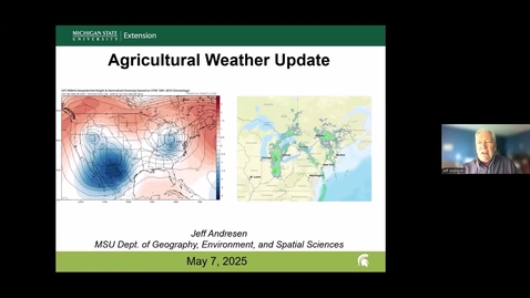 Thumbnail for Agricultural Weather Update - May 7, 2025