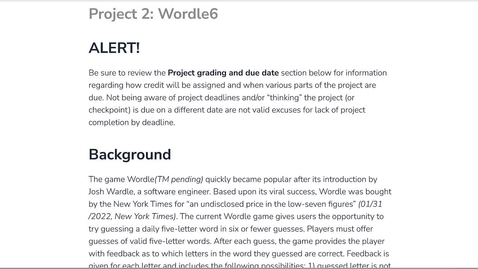 Thumbnail for Project 2 Program Run