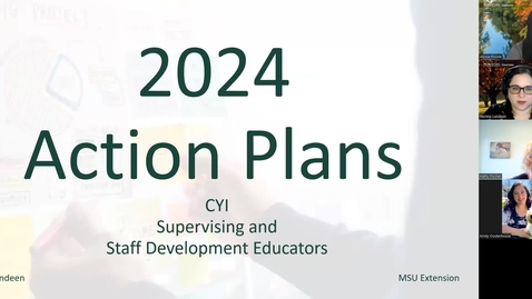 Thumbnail for entry 2024 CYI Action Plans for Supervisors