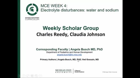 Thumbnail for Dr. Gossain MCE Week 4 WSG Summary