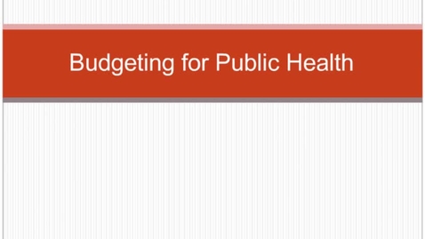 Thumbnail for HM804 sec730 Budgeting