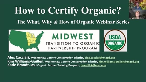 Thumbnail for How to Certify Organic