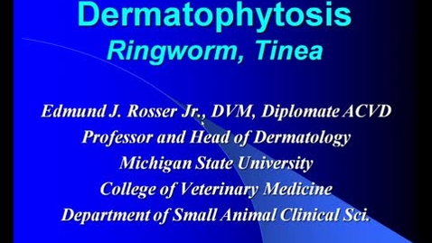 Thumbnail for entry VM_554_10252011_Dermatophytosis__Rosser