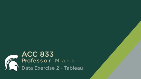 Thumbnail for Data Exercise 2 Solution - Tableau
