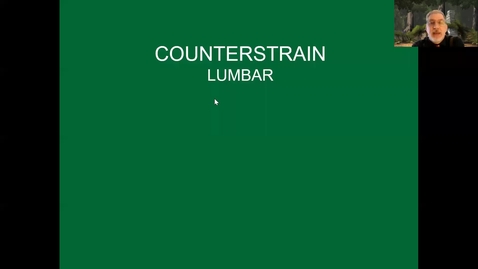 Thumbnail for entry Lumbar Counterstrain 