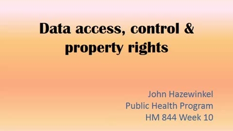 Thumbnail for HM844 Week10Lecture