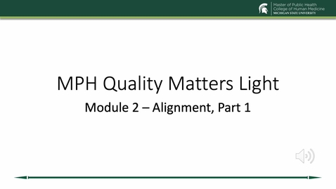 Thumbnail for Quality Matters Light Module 2 w Audio
