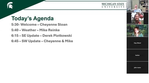 Thumbnail for Small Fruit IPM Update for Southern Michigan June 10,  2025