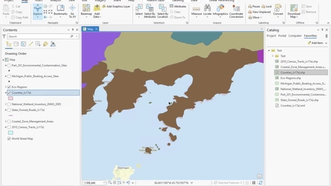 Thumbnail for ArcGIS Pro Tutorial: Bookmarks