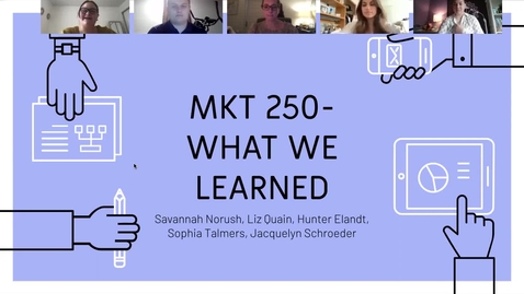 Thumbnail for MKT 250 Group Presentation 3