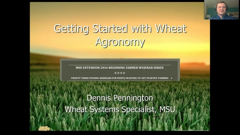 Thumbnail for entry Wheat agronomy  