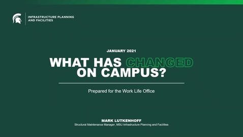 Thumbnail for IPF Home Improvement Series: What's Changed on Campus?
