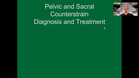 Thumbnail for entry Sacral and Pelvic Counterstrain 