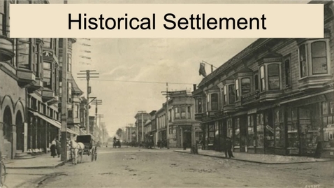 Thumbnail for GEO330: New England: Historical Settlement 