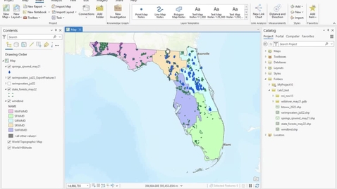 Thumbnail for ArcGIS Pro Tutorial-From Map to Layout View