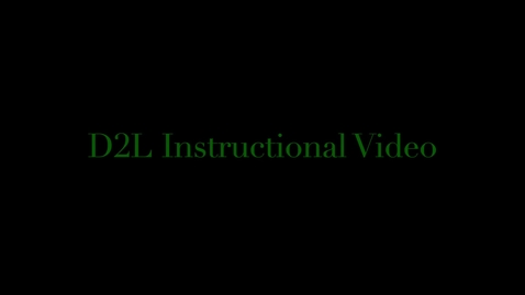 Thumbnail for D2L Emails and Subscription Alerts