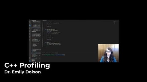 Thumbnail for entry Profiling C++ Code
