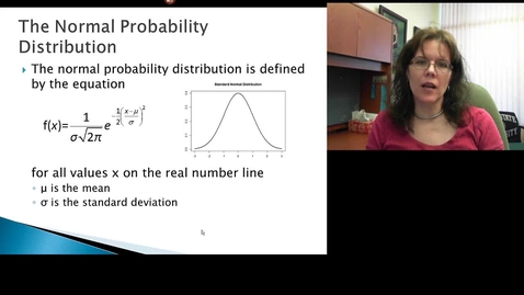 Thumbnail for STT 200 Normal Distributions 1