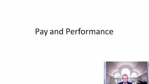 Thumbnail for entry Pay for Performance