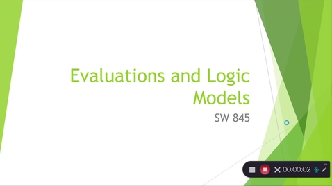 Thumbnail for Evaluations &amp; Logic Models Summer '24