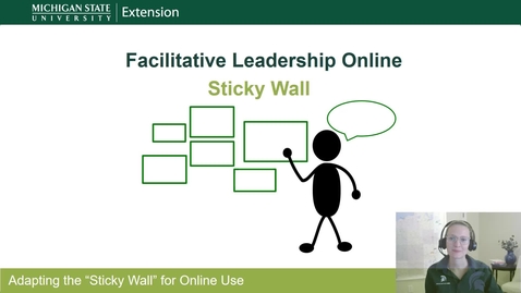 Thumbnail for entry Sticky Wall-Facilitative Leadership Online