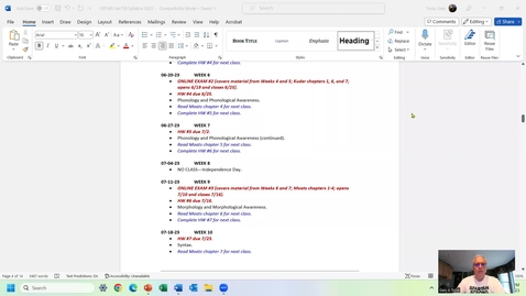 Thumbnail for CEP 345: Phonology &amp; Phonological Awareness Part 1