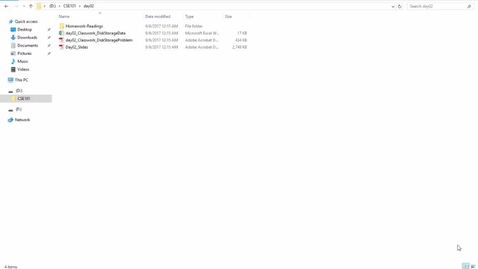 Thumbnail for entry CSE101.02A .Day 2 Excel Exercise (Moores Law - Disk)