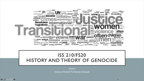 Thumbnail for Lecture 8 - Part 1