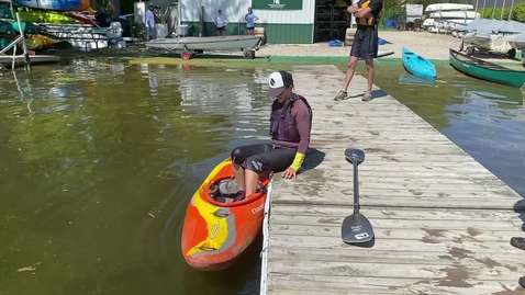 Thumbnail for kayak dock launch