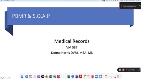 Thumbnail for entry VM 537-Medical Records-S.O.A.P