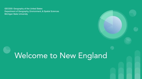 Thumbnail for GEO330: Introduction to New England