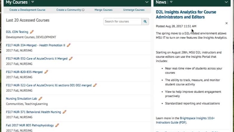 Thumbnail for Setting Up Instant Email Notification in D2L